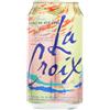 La Croix Naturally Peach - Acqua frizzante essenziata alla pera | 12 x 355 ml