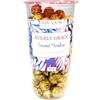 Everly Grace Popcorn - Coconut Paradise, 60 g - Popcorn al caramello cotto ad aria con latte di cocco e scaglie di cocco in un pratico bicchiere, perfetto da portare con te