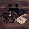 Set di rune in legno da 25 pezzi Regali per streghe Forniture per