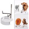 1x Acrilico Espositore Scaffale Base Rotonda per Minerali Agata Pietre Gioielli