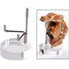 1PC Acrilico Espositore Scaffale Base Rotonda per Minerali Agata Pietre Gioielli