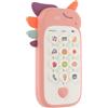 Collazoey Cellulare Giocattolo Bambini, Telefono Educativo con Telecomando
