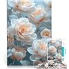 AITEXI Puzzle 2000 pezzi per adolescenti Fiori di peonia vintage Giocattoli Giochi Educativi Antistress Regalo di compleanno, regali, arte murale 70x100cm