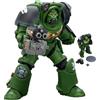 JOYTOY Salamanders Warhammer 40k 1/18 Action Figure Salamanders Terminator 2 con Power Fist e Storm Bolter Regali da collezione, Giocattoli per bambini dai 15 anni in su e adulti 14,3 cm Pre-ordine