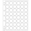 Leuchtturm Plastic sheets ENCAP, clear pockets for 48 coins with a diameter between 23,5 and 26 mm