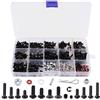 CLKE 500 accessori RC, kit di viti RC, accessori RC 1/10, RC Crawler 1/10, accessori per auto RC, accessori per modellismo RC, per RC Cars Trucks Crawler in scala 1/8, 1/10, 1/12 e 1/16