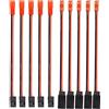 Nuofany 5 paia di cavi JST maschio a JR maschio femmina, cavo adattatore servo, 22 AWG, 10 cm, cavo in silicone per auto RC, camion, aereo, RC FPV, drone, elicottero
