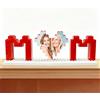 toyofmine Puzzle personalizzato con foto, Festa del Mamma Regali - Mattoncini Costruzione Personalizzato con Blocchi,Personalizzato romantico Compleanno Regalo per Mamma