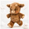 Generico 2026 Nuovo Peluche Che Corre 45 cm/60cm, Peluche Che Corre,Graziosis Peluches Di Bovini Delle Highlands,Animale Di Pe Luche Per Uomini,Donne (Mucca delle Highlands marrone, 45 CM)