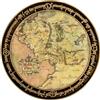 AAA Merchandise Il Signore degli Anelli: Mappa della Terra di Mezzo Deluxe Coin