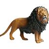 JOKFEICE Realistico Figure di Animali Leone Figurine di Gomma, Progetto di Scienza, Cake Topper, primi Giocattoli Educativi Di Compleanno Regalo Di Natale per I Bambini I Bambini di Età 3 4 5