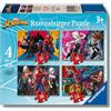 Ravensburger - Puzzle Bambini 3 Anni 4 in a box, Spiderman - Puzzle 3 Anni, Collezione Marvel, Include 4 Puzzle 12-16-20-24 Pezzi Progressivi, Giochi Educativi, Idee Regalo
