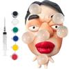 Generic Giocattolo Antistress Per Schiacciare I Brufoli, Giocattolo In Silicone Riempibile Per Schiacciare I Brufoli, Realistico, Divertente E Antistress, Adatto A Bambini, Adolescenti E Adulti (A)