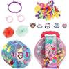 CERDÁ LIFE'S LITTLE MOMENTS Gabby's Dollhouse Set di gioielli di bellezza | Oltre 100 pezzi per creare collane, braccialetti e anelli | Giocattolo artigianale per ragazze dai 3 anni in su