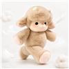 Generico 2026 Nuovo Peluche Che Corre 45 cm/60cm, Peluche Che Corre,Graziosis Peluches Di Bovini Delle Highlands,Animale Di Pe Luche Per Uomini,Donne (Agnello beige, 45 CM)