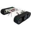 Prettyia 33GB520 Motor -12V Tank Chassis Track Crawler per