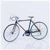 Retro 1/6 diecast in lega modello di bicicletta figure veicoli ufficio