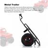 Metal Trailer Car per 1:10 Axial SCX10 RC Rock Crawler Parts