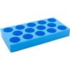 Fpbiagoq Multi Hole Driver Router Bit Tray Fresatura Cutter Storage Holder Box Holder Tool Organizer per la lavorazione del legno Router Vassoio Organizer