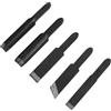 YobiLife Set di 5 lame per intaglio del legno per la lavorazione del legno scalpello per scalpello elettrico macchina per incisione in metallo teste di taglio