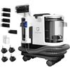Greenote Pulitore per Tappeti Greenote 600W con Aspirazione Potente, con 4 Ruote Girevoli, Compatto e Facile da Riporre, Pulizia Maneggevole, Serbatoio 1,8L/0,8L, Tubo 1,5m e Cavo 5m,Autopulizia Tubo