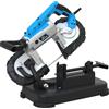 Güde Sega a nastro in metallo MBS 1100 (1100 W, tavolo da lavoro rimovibile (inserto fisso e mobile), velocità del nastro 144 m/min, 2 nastri per sega da 1140 mm, luce LED, potenza di taglio fino a