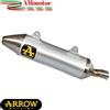 Arrow Aprilia RX 125 2021 Terminale Scarico Moto Thunder Alluminio Marmitta
