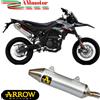 Arrow Aprilia SX 125 2022 Terminale Scarico Moto Thunder Alluminio Marmitta