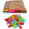 Super FX Coriandoli in Carta rettangolari 2x5 cm Confezione da 1 kg (Confezione Singola (1 kg), Multicolore)