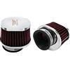 ZSDTRP 2 filtri dell'aria per moto, universali, 55 mm, filtro di ricambio per motore Dirt Bike ad alte prestazioni, adatto per carburatore da motocross, scooter, ciclomotore