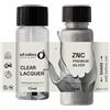 SD COLORS Premium Silver ZNC New Touch Up Paint 15 ML Riparazione GRAFFIO Brush Color CODICE ZNC Premium Silver