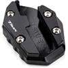 YADFUNMO Compatibile con TMAX 560 TECH MAX T MAX 560 TMAX560 T-MAX560 2020-2025 2026 Accessori per Moto CNC Kickstand Piatto Piedistallo Laterale Estensore Pad