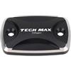 SEYXF Parte della motocicletta Accessori Per Moto CNC Serbatoio Freno Anteriore Coperchio Fluido Tappo Coppa Olio Per TMAX530 TMAX560 T-MAX TECH MAX 530 560(Black)
