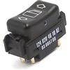 A ABSOPRO Interruttore Alzacristalli Per Mercedes-Benz W124 84-93 1PC | OE:1248204610. Nero, Plastica, Metallo. Lato Guida. 5 Pin. Per Mercedes-Benz C124 87-93, W126 79-91. Controllo Finestra.