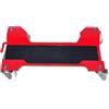 CRUIZER Cavalletto Sposta Moto Scooter Pedana Universale 54x18 cm Piattaforma Dolly Mobile con Carrello Ruote Gomma Portata Massima 250 Kg