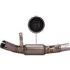 Generico Moto Slip-on Fuga Di Collegamento Tubo Decat Terminale Di Scarico Header Per Benelli Leoncino 500 BJ500 Motore(1)