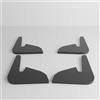 Generico Alette Diffusore Posteriore Compatibile con Audi A1 S-Line Compatibili Look Sportivo Tuning