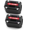 SOYTZBMK Protezione paraurti Per Moto Per Morini XCape X Cape X-Cape 650 700 1200 Accessori Protezione Motore Paraurti Blocco Di Crash Bar(Red 2PCS)