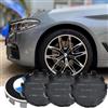 GIAPINST 4 Tappi Coprimozzo per BMW 56mm Coprimozzi auto Fregi Cerchi in Lega