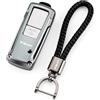 ZESIDIMO Per YM TMAX 560 T-Max Tech Max 560 2025 2026+ Accessori per moto Guscio Chiave Telecomando CNC Custodia per Chiave Borsa Copertura Portachiavi (grigio)