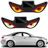 AOUZOVLI 2 Pezzi Solar Demon Eye LED Car Window Light,Cars Windshield Rear Window Suction Mount Dynamic Ambient Lamp,Dispone Di 5 Modalità Ed È Compatibile Con Diversi Modelli Di Auto.
