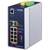 Planet Technology Corp. IGS-6325-8UP2S PLANET Industrial L3 8-Port 802.3bt GE + 2-Port 2.5G SFP+
