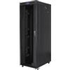 Lanberg 19" Standing Rack Installation Cabinet 42U 800x1200 nero LCD porta di vetro (confezione piatta)
