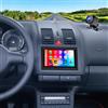 Loddery 2+32G Android 14 Autoradio Stereo per Volkswagen Polo 1999-2001 con Carplay Android Auto, 7 pollici Touch Screen Radio Lettore Multimediale con navigazione GPS SWC FM RDS Mirror Link Bluetooth WiFi