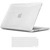 TECOOL Cover per MacBook Pro 16 Pollici M5 M4 M3 M2 M1 Pro Max 2021-2026, Custodia Rigida Protettiva Sottile in Plastica e Copritastiera UE, Glitter