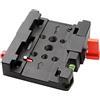 Tiuimk Piastra a sgancio rapido P200 per fotografia | Compatibile con Manfrotto 501, 500AH, 701HDV | Lega di alluminio | 12 x 7,5 x 2,2 cm