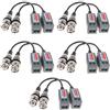 LedLeds 10 TRASMETTITORI VIDEO BALUN CAVO UTP CAT. 5 LLT201 600MT BNC