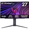 LG 27GS95QE-B Monitor PC 67,3 cm [26.5] 2560 x 1440 Pixel Quad HD OLED Nero (27GS95QE-B.AEK Monitor)