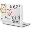 HLAAJJX Sottile Cover Compatibile con 2024-2021 Macbook Pro 14 pollici M1 M2 M3 M4 Max A2442 A2779 A2918 A2992 A3112 A3185 A3401, Custodia Plastica con Macbook Pro 14,Cane Carino