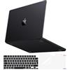 MOSISO Compatibile con MacBook Pro 16'' Cover 100% Colore Ufficiale M5 2026 | Copritastiera&Pellicola&Ultra Sottile Case per MacBook 16,2'' M4 M3 M2 A3428 A3403 A2485 2025-2021, Nero Siderale Chiaro